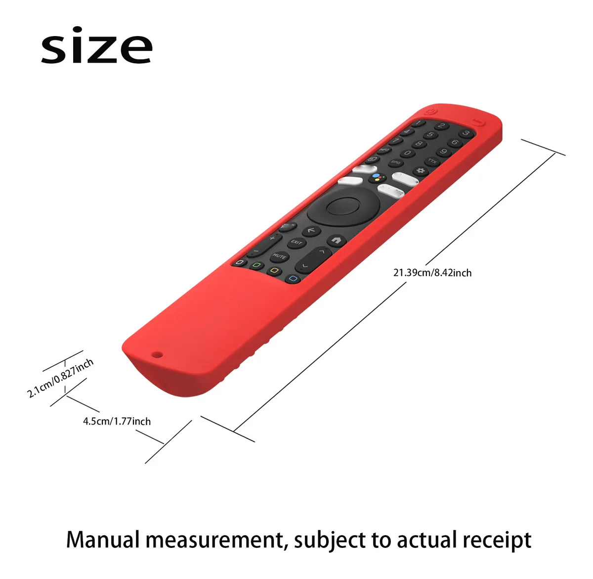 Silicone Remote Case Soft Shockproof and Scratch-Resistant Protective Cover for Xiaomi TV XMPM-19 P1/P1E/Q1/Max 86/A2 and Mi Box