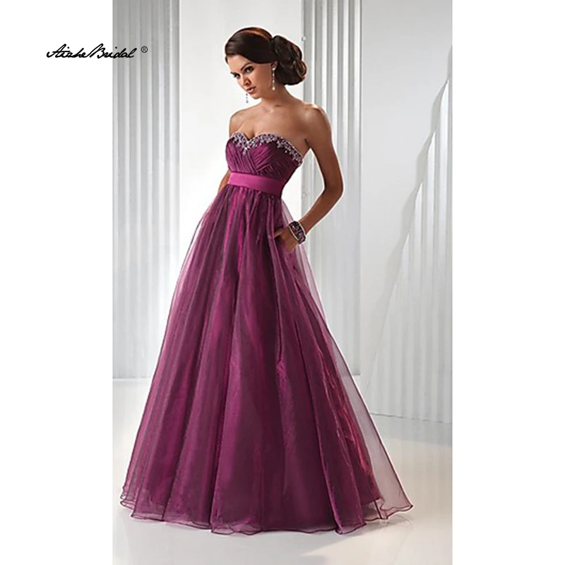 

Платья для выпускного вечера в стиле ампир 2026 Вечерние платья из органзы А-силуэта Вечернее платье в стиле ампир Свадебное платье Вечернее платье для официальных мероприятий