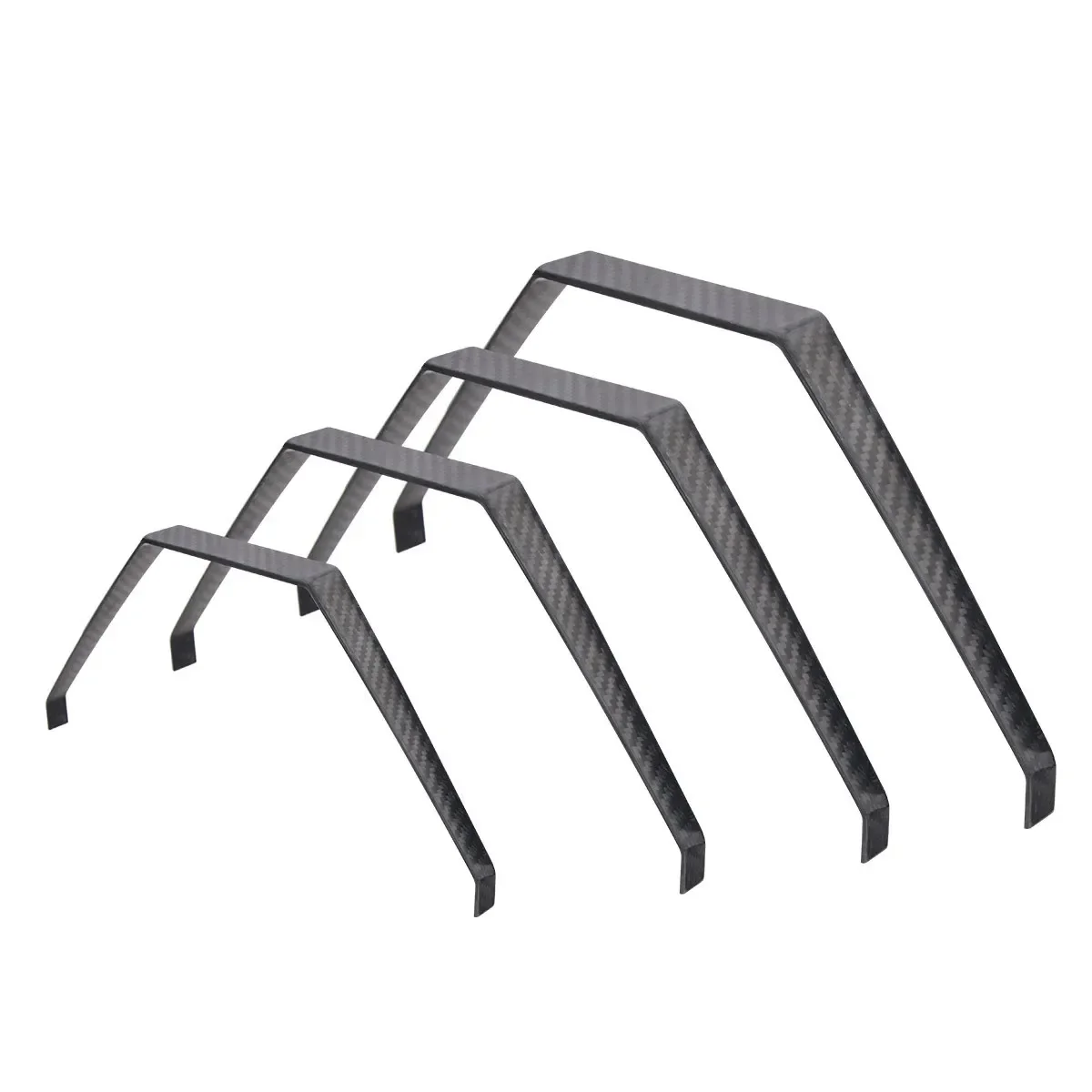 

Fixed Wing Model Oil Carbon Fiber Landing Gear 260 Series Carbon Fiber 3K Grain Landing Gear Accessories