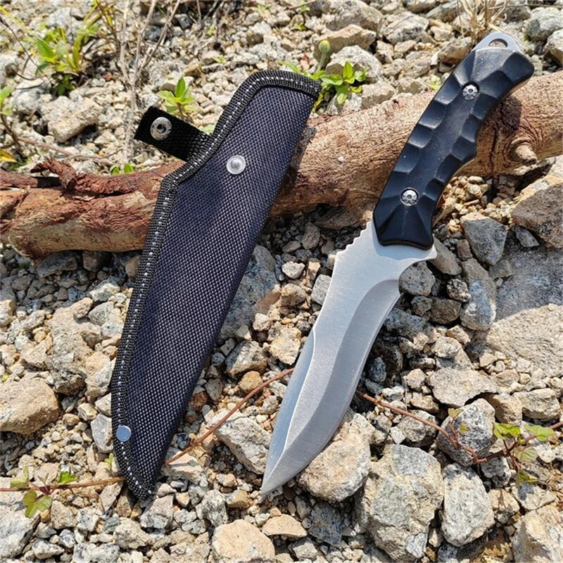 Outdoor multi-purpose camping knife outdoor knife sharp pocket knife home fruit knife knife stainless steel knife