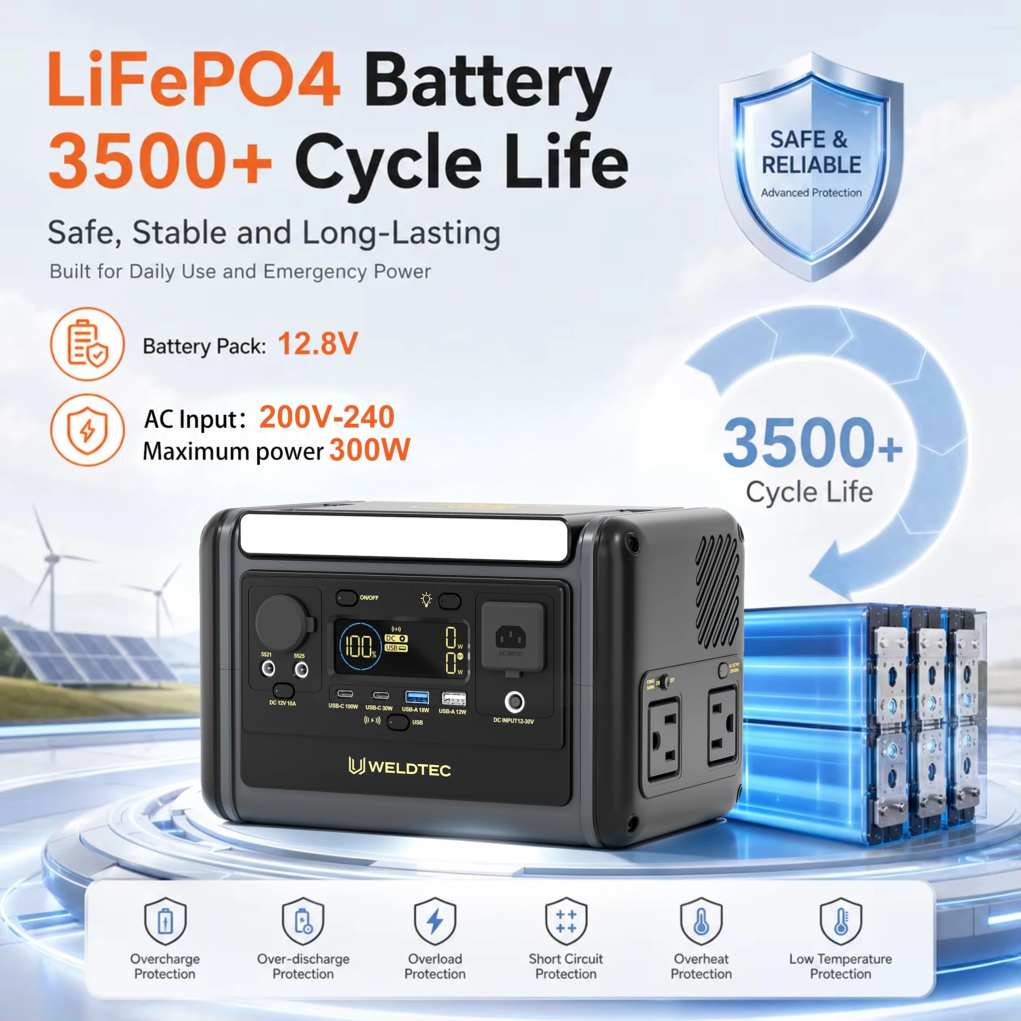 GSIKE Portable Power Station 3 - đánh giá và giá Outdoor Lighting For Home