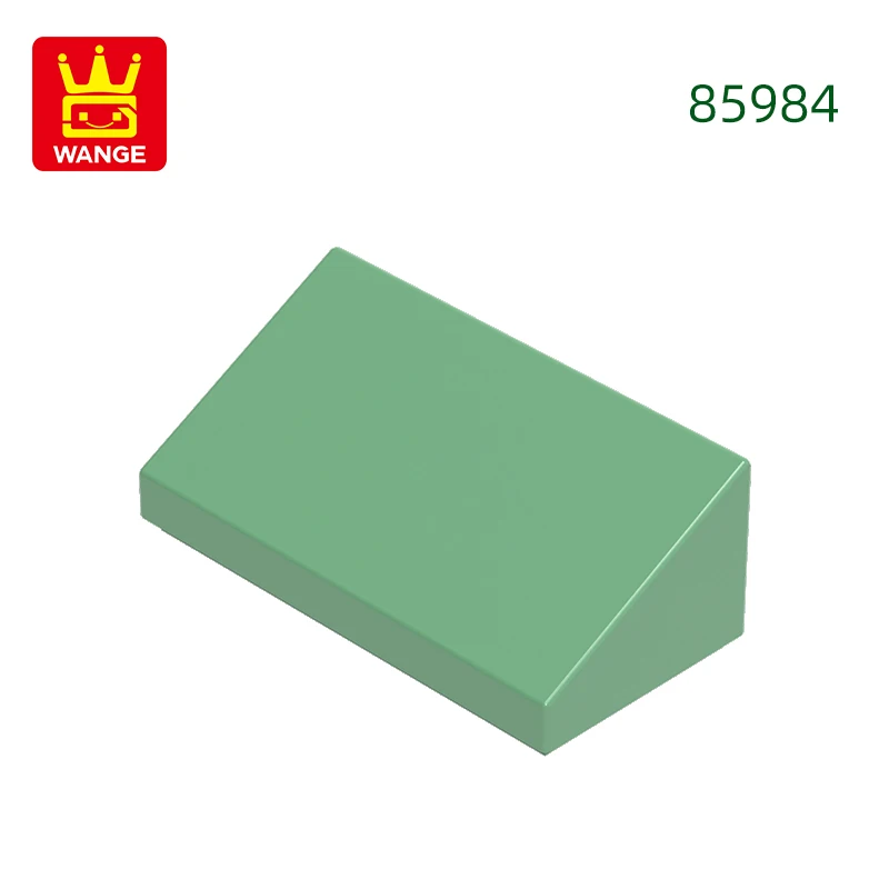 Wange 266 stks/partij 85984 Slope 30 1x2x 2/3 Roff Block Moc Color Accessoires Compatibel Met Brick DIY Kinderspeelgoed Assemblage Onderdelen