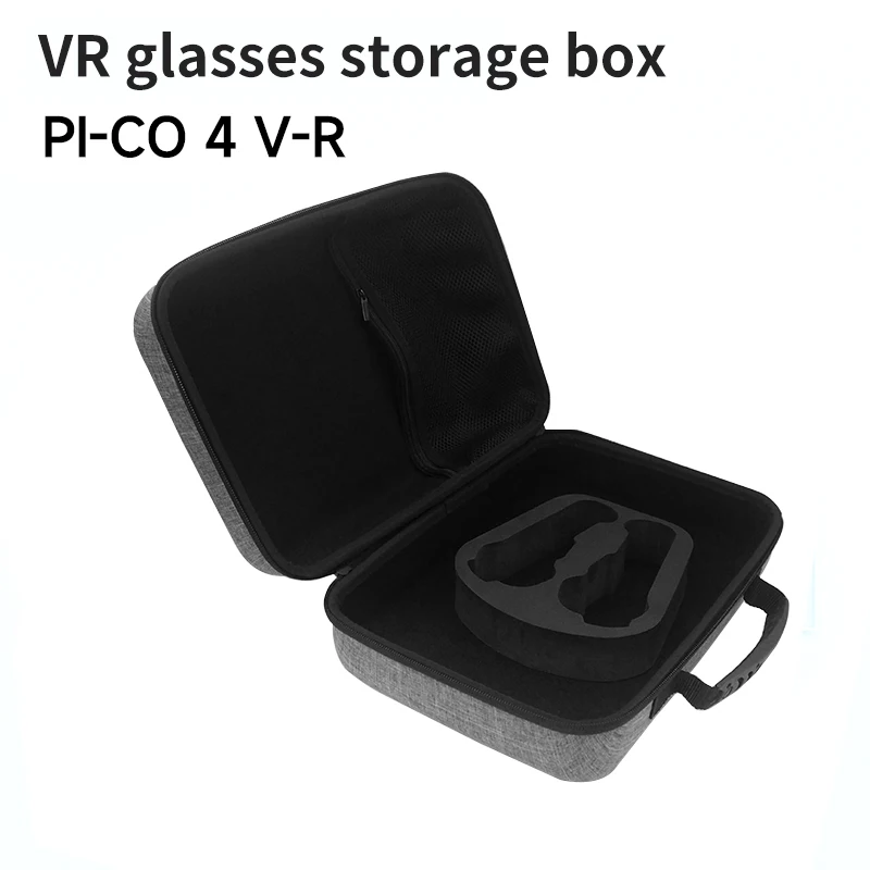 FICEP для гарнитуры Pico 4 VR, дорожная портативная фотогарнитура для Pico 4, защитная сумка, жесткий ящик для хранения, дорожные аксессуары виртуальной реальности