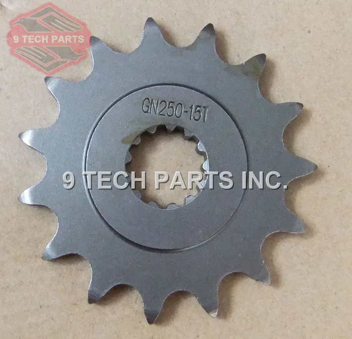 GN250 SP250 SP350 SP400 SP500 DR250 DR370 DR400 GN400 Modified parts Front Sprocket ENGINE SPROCKET 15T 16T 17T 27511-32401