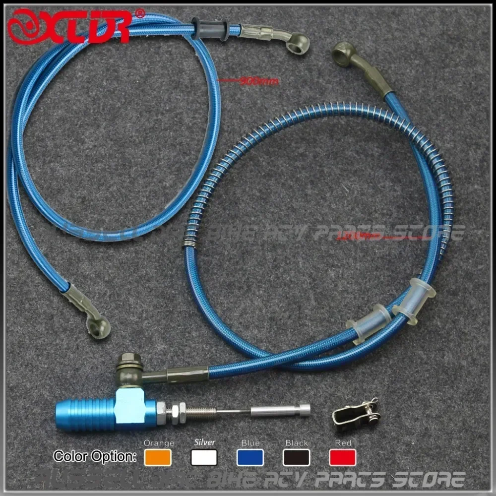 

Motorcycle Hydraulic Slave Clutch Cylinder Conversion Pull Rod Brake Pump 900mm + 1200mm oil hose