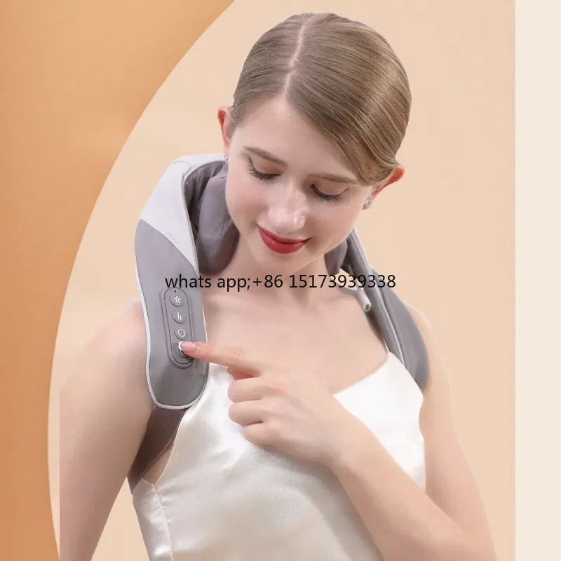 

Portable Electric Neck Vibration Fitness Massager Shoulder Massage Roller Tools