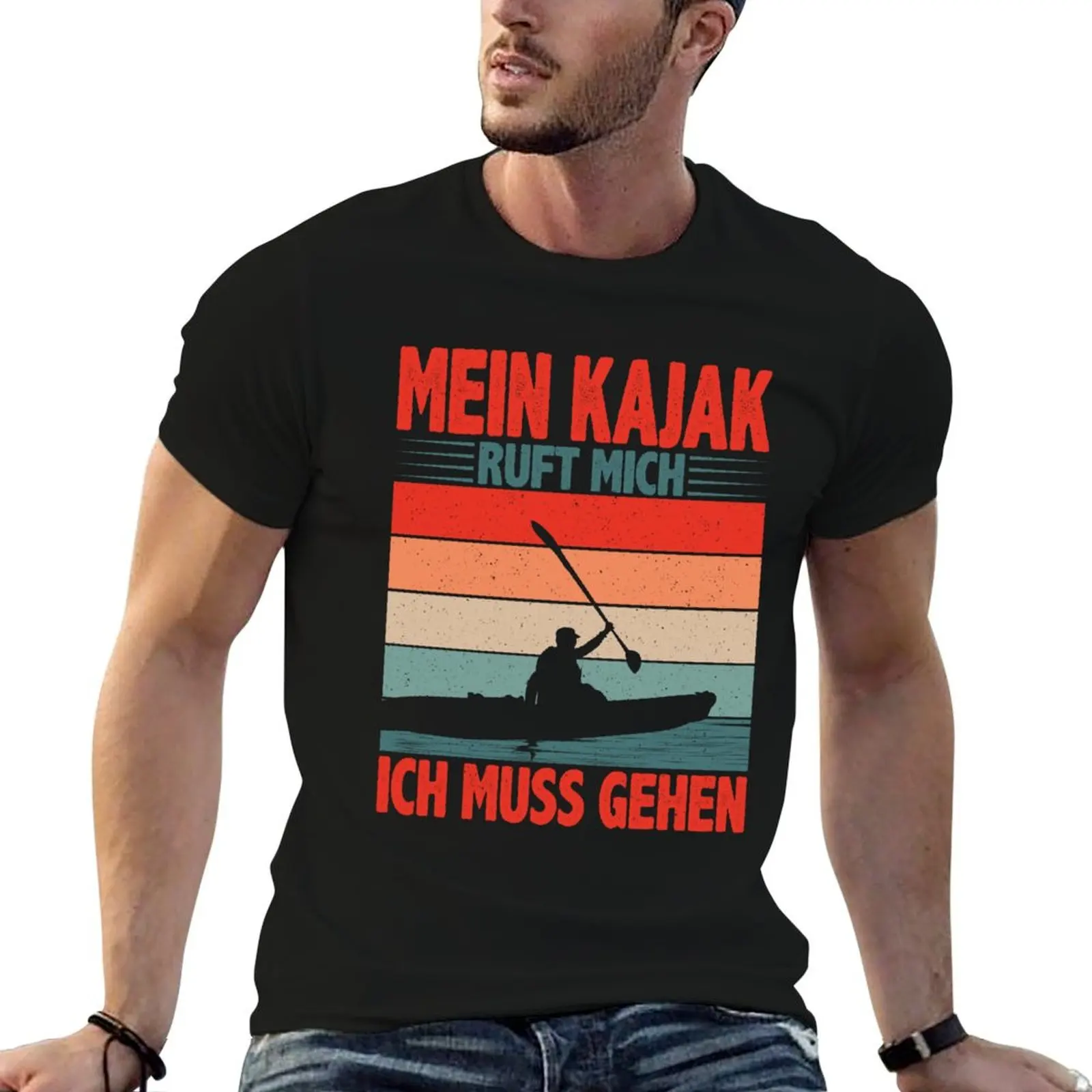 

Kanu Kajak Mein Kajak ruft mich ich muss gehen T-Shirt cheap stuff vintage graphic tee men clothings