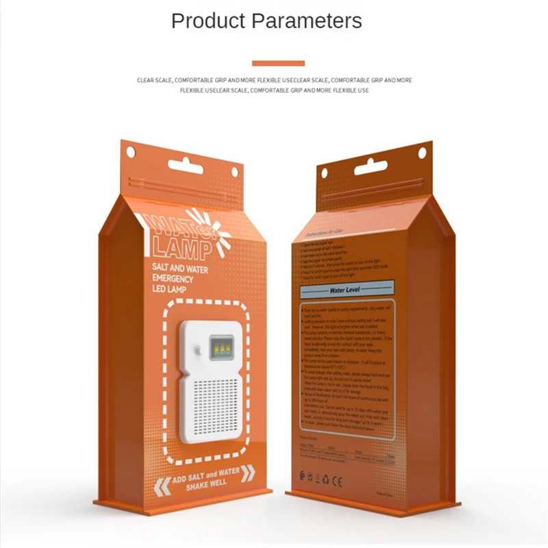 Long Battery Life Portable Light Five-year Storage Convenient Maintenance Free Hydrodynamic Light Safety Stablize Reliable