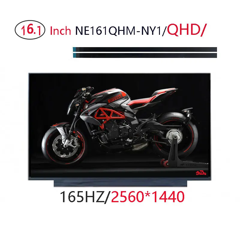 16.1 Inch 165HZ Laptop LCD Screen NE161QHM NY1 NE161QHM-NY1 Display Matrix Panel QHD 2560x1440 IPS 100% sRGB eDP 40 Pins