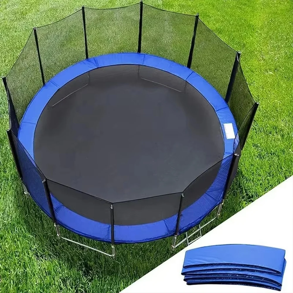 

Commercial Grade 6-16 Feet Trampoline for Kids and Adults Safety Net Foam Material for Home and Outdoor Jumping Indoor Use