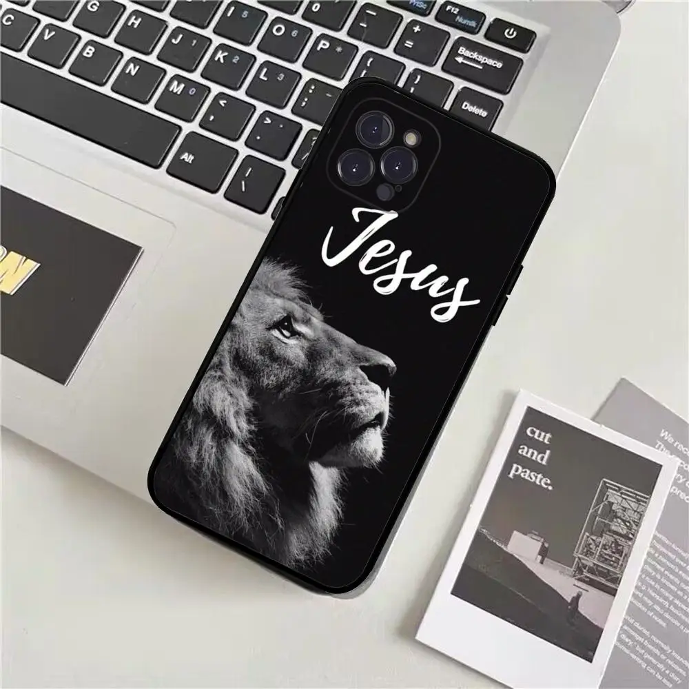 Verse of The Christian Bible Jesus Phone Case Silicone Soft for iphone 15 14 13 12 11 Pro Mini XS MAX 8 7 6 Plus X XS XR Cover