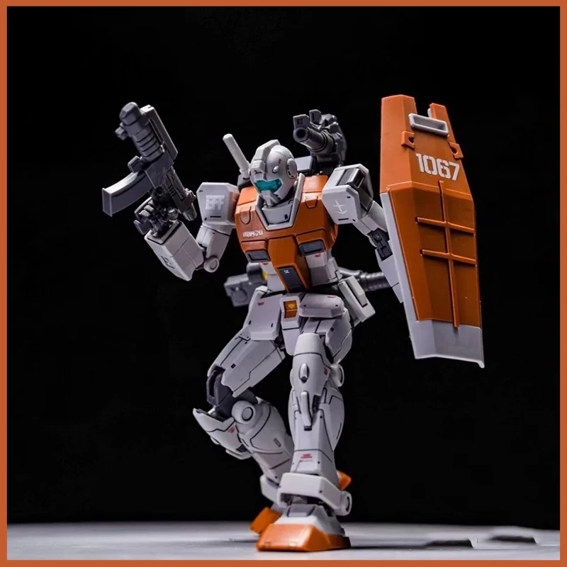 2025 Gk Gaoke Hg 1/144 Rgm-79 Gm المغربي المزدوج مدفع Ver الجبهة نوع أطقم منمذجة الجمعية عمل أرقام روبوت البلاستيك لعبة مجسمة #2