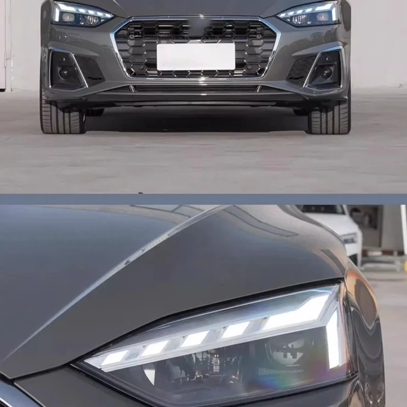 Upgrade For Audi A5 2017-2021 RS5 Style LED Matrix Laser