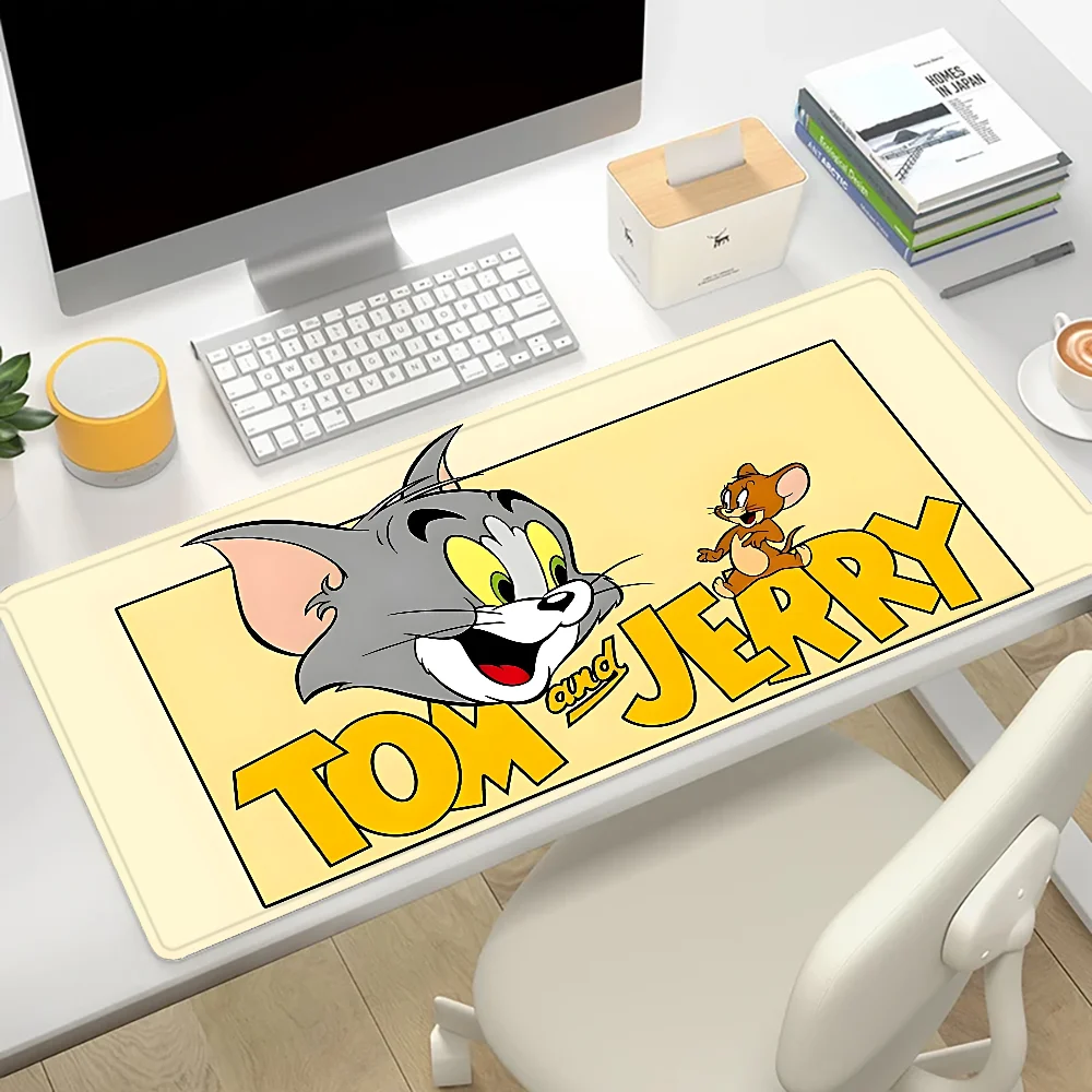 T-ToM And J-JerrY Mousepad Mousepad New Arrivals Large Gaming Mousepad L XL XXL Gamer Mouse Pad Size For Keyboards Mat