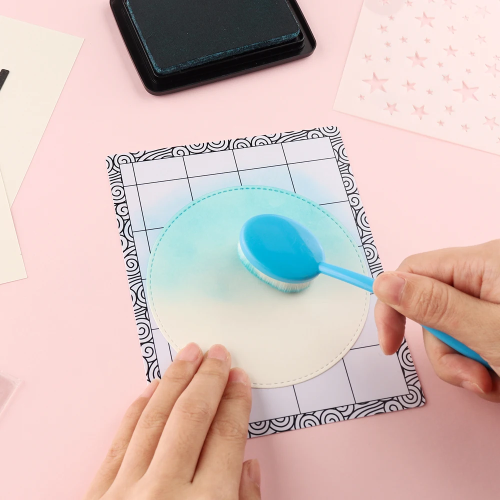 3pcs/set Mini Stick and Stamp Mat For Holding Your Stencil in Place While Ink Blending Low Stcik Mats For Mini Stamping Platform