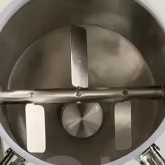 Waist Drum Feed Blener Drum Mixer Dry Powder Vertical Stainless Steel Spice Mixing Machine