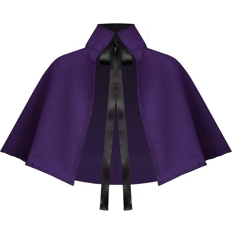 

ort воротник-стойка шило однослойный весенне-осенний черный плащ для ролевых игр женский этнический костюм сценическая одежда