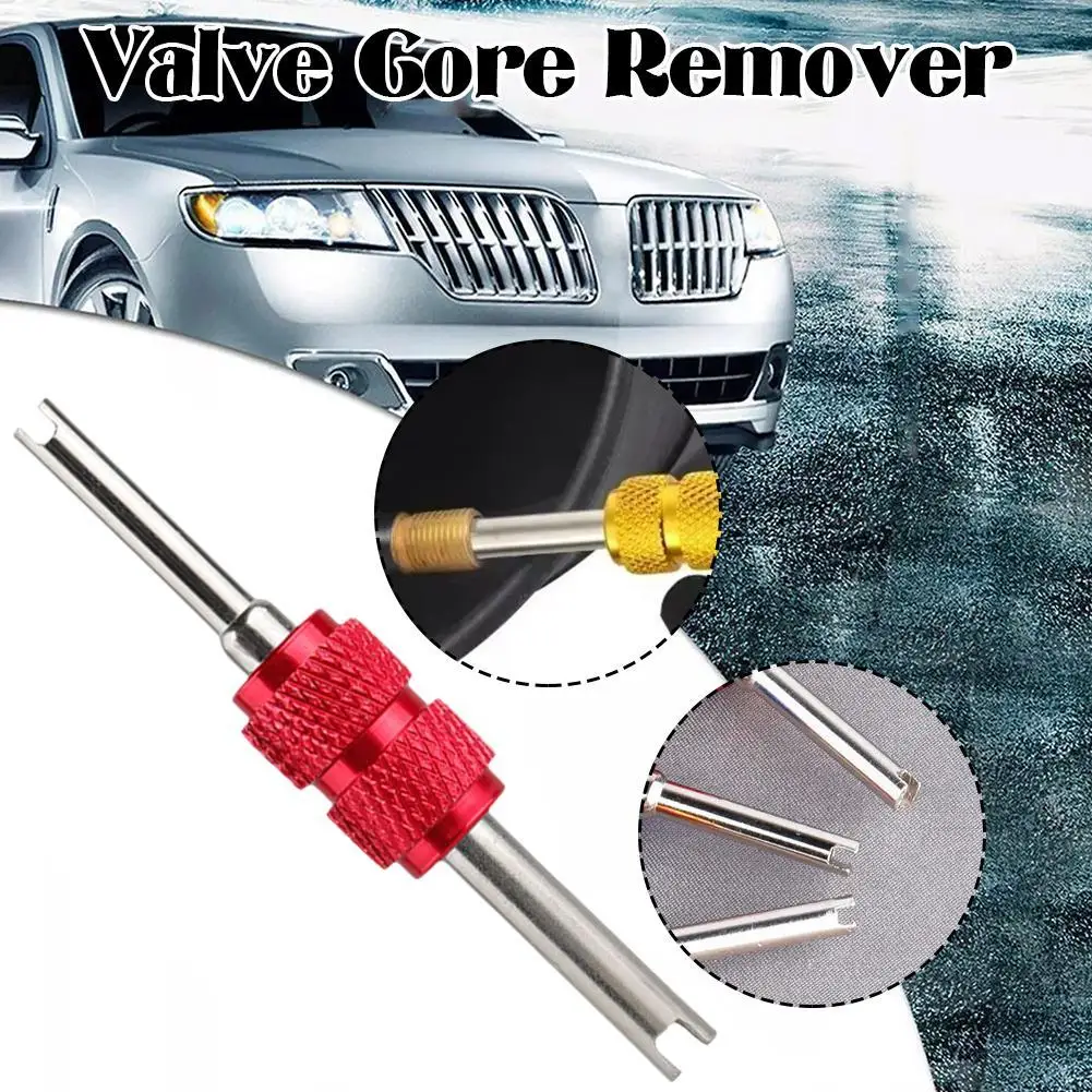 Double-ended American tire spool rod removal screwdriver Car Truck Bicycle Universal air conditioning valve core removal tools