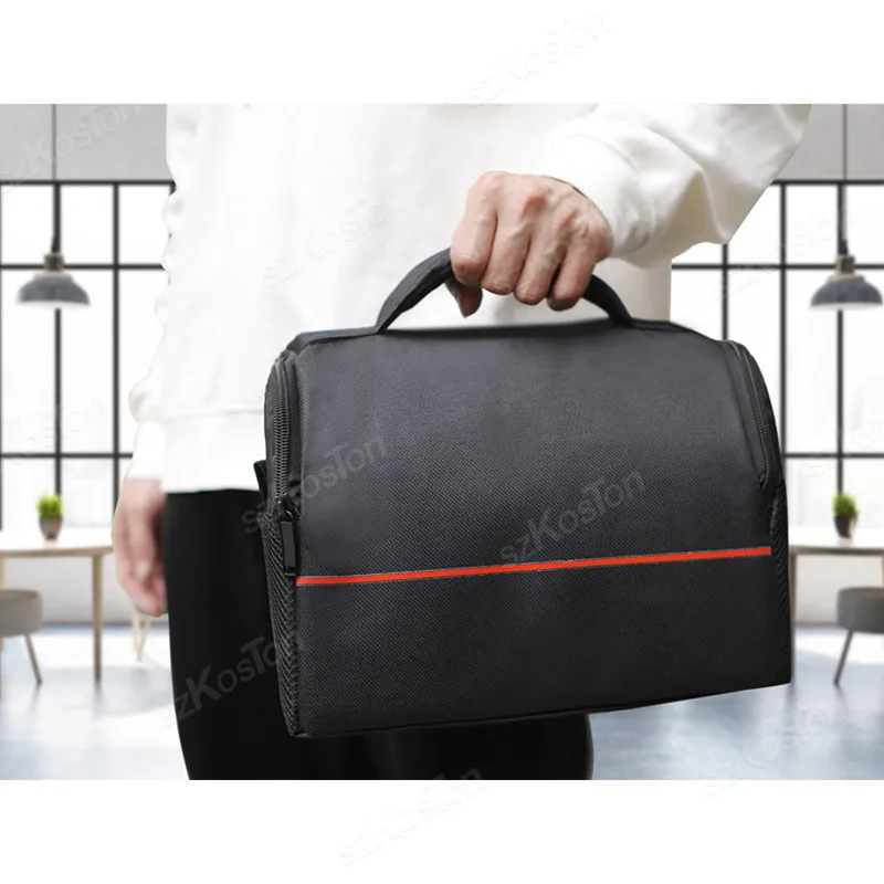 Portable Waterproof DSLR SLR Camera Bag Shoulder Bag Padded Partition Insert Case Cover For Canon Sony Nikon