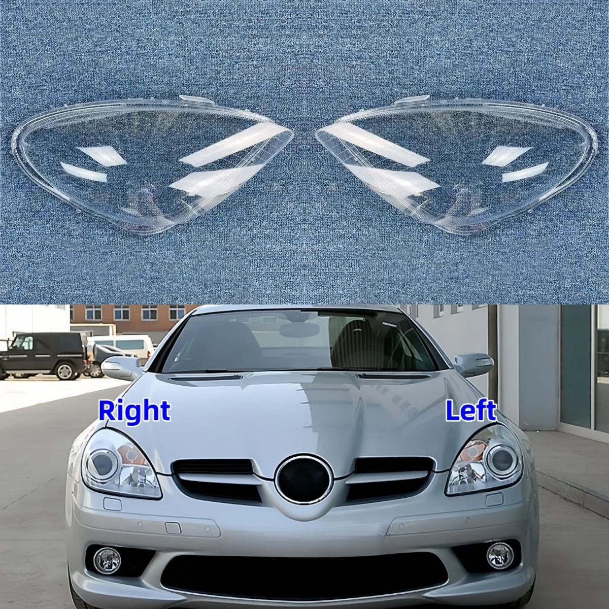 

For Mercedes Benz SLK W171 2004 2005 2006 2007 2008 2009 2010 SLK280 SLK300 SLK350 Accessories Car Lights Shell Headlights Cover