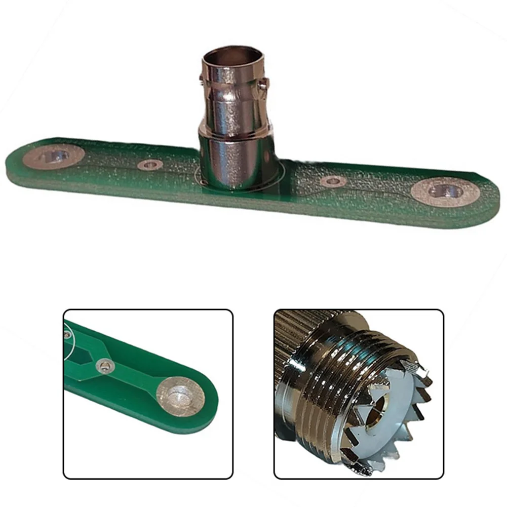 BNC Connector Antenna QRP Feed Antenna FR4 Fiberboard Material Weldable Vibrator Connection For BNC Connectors