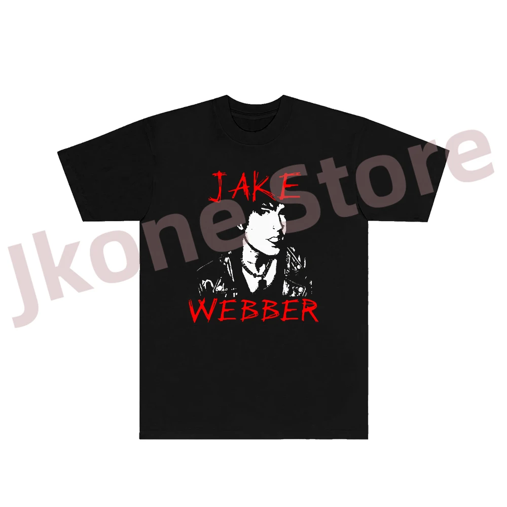 Jake Webber New Logo Merch T-shirts Summer Unisex Fashion Casual Short Sleeve Tee Streetwear