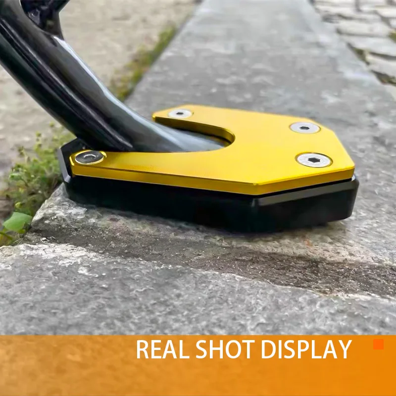 Per SUZUKI Vstrom DL1050 XT DL1050 DL1050XT 2019 2020 2021 2022 Moto CNC Cavalletto Ingranditore Cavalletto Laterale Piastra di Estensione Pad