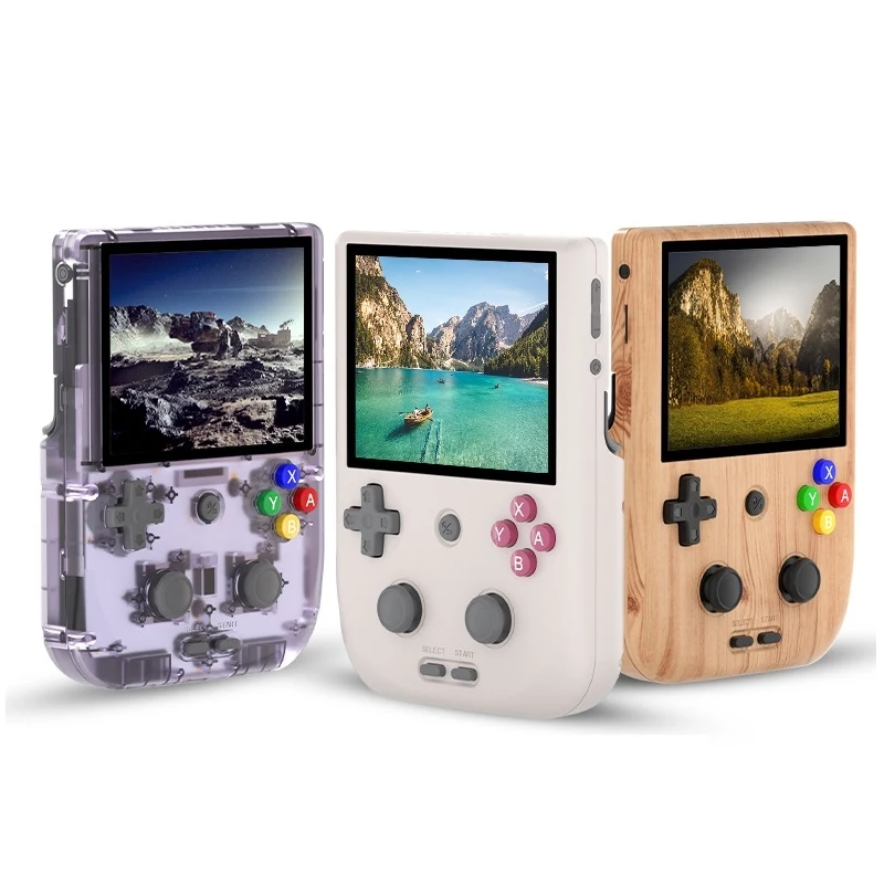 2024 New Design RG405V 4+128G 7000+ Games Handheld Game Console 4-Inch IPS Screen Android 12 System T618 64-Bit Game Player