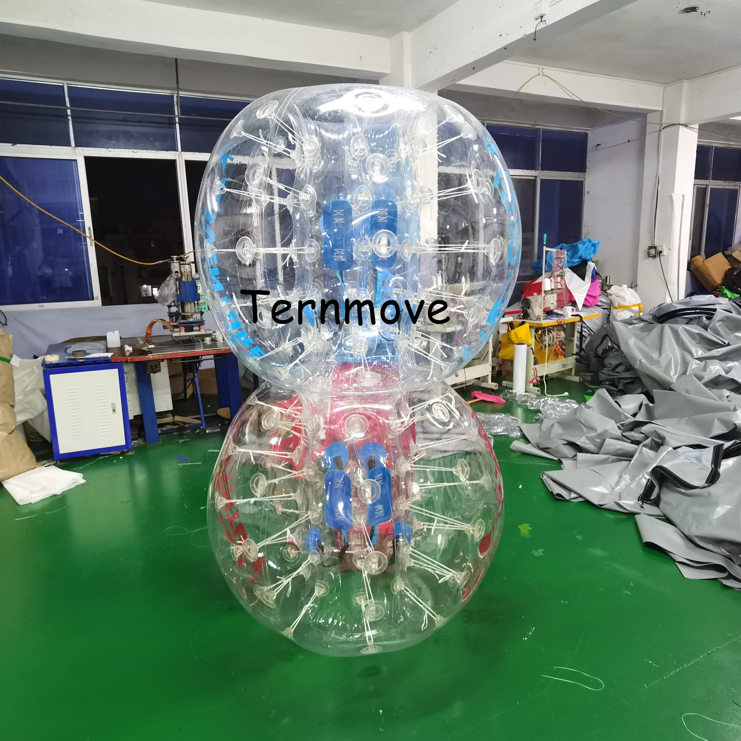 inflatable bumper ball,1.5m Clear bumper soccer ball,Inflatable full body suit,outdoor football game ball,human hamster balls