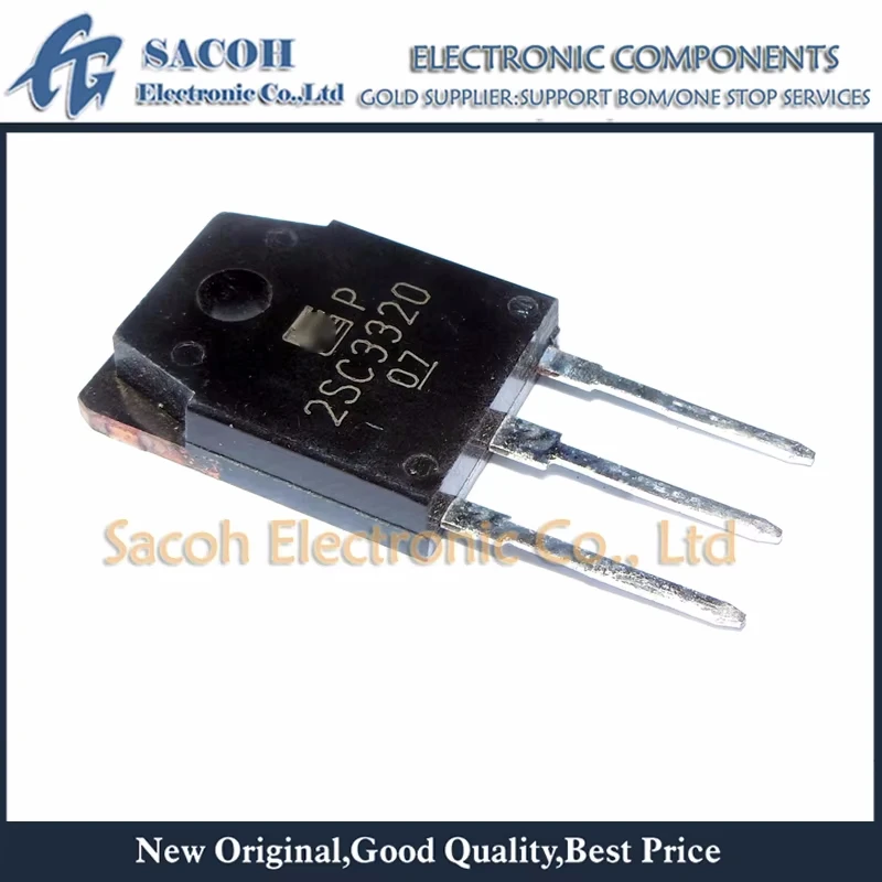 

New Original 10Pcs 2SC3320 C3320 TO-3P 15A 500V Powerful Transistor In Stock