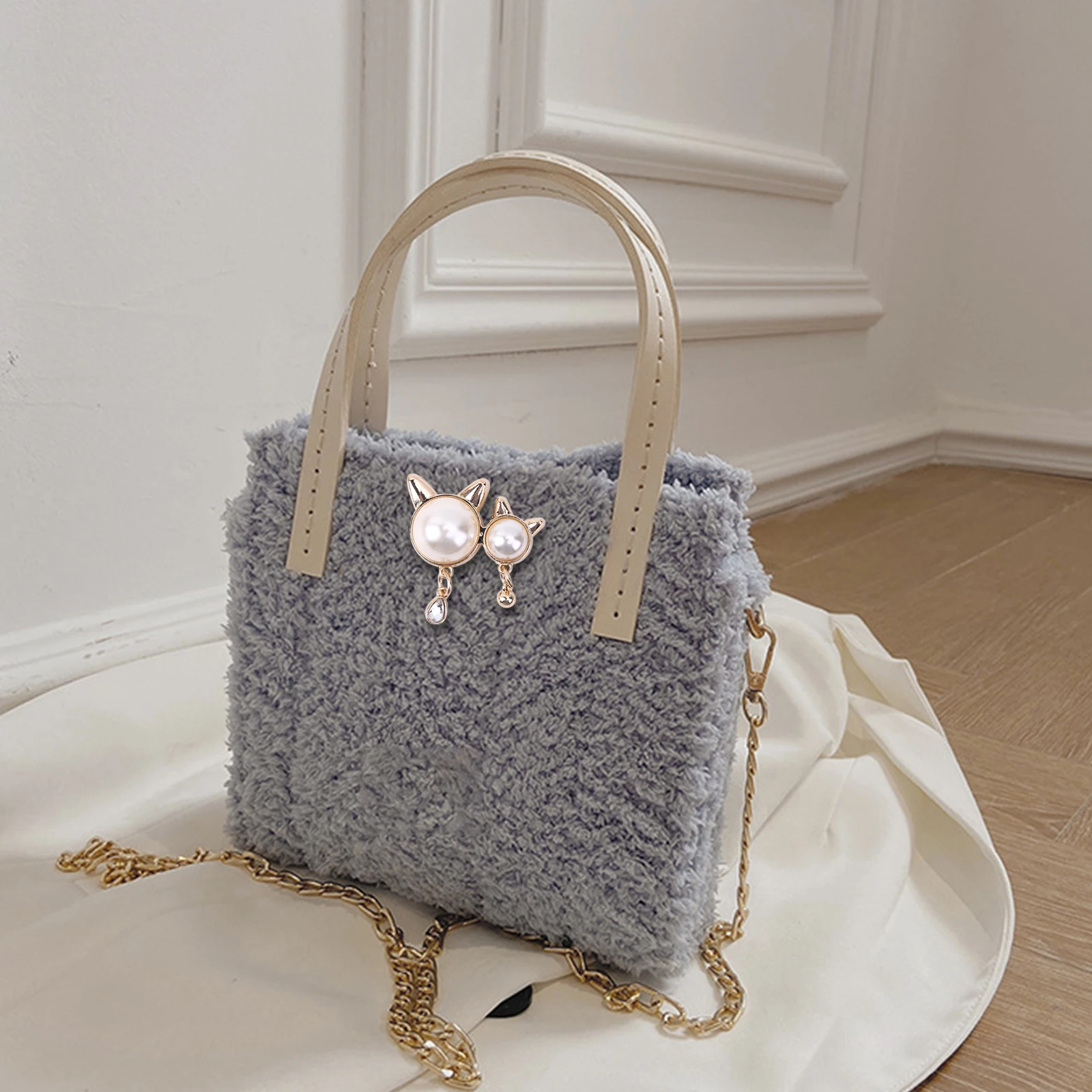 لوحة شبكية بيضاء لأكياس النسيج قطعة محبوكة لتقوم بها بنفسك المواد المنسوجة مساعد الحياكة حقيبة من القماش لوح شبكي ملحقات الخياطة