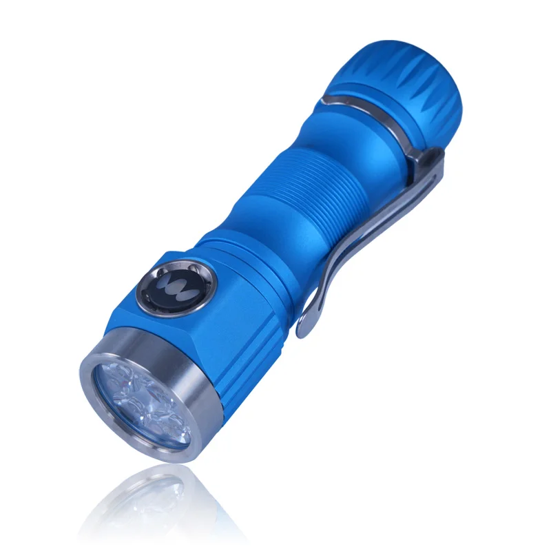 Maeerxu XT2 21700 Li-Ion Battery Flashlight Hunting with Strobe Mode Self Defense Flashlight  4000lm