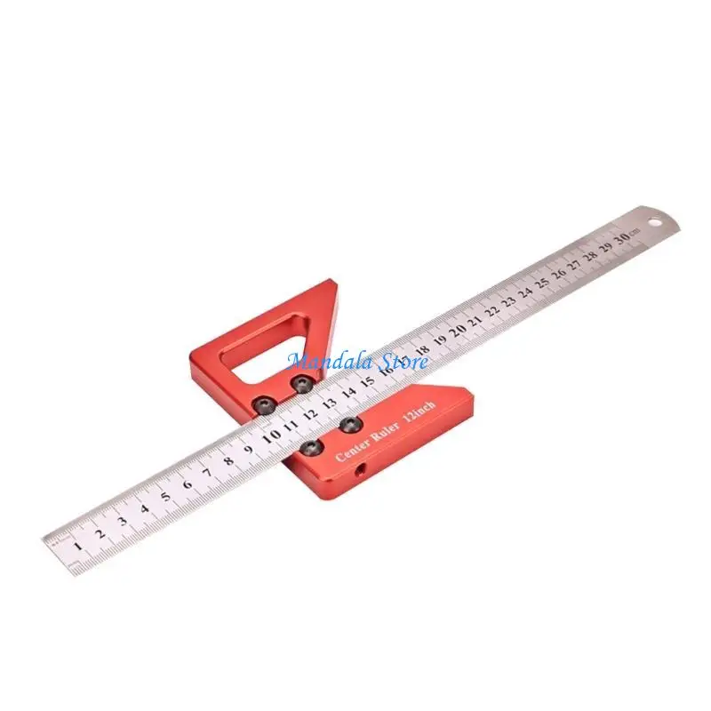 أداة قياس زوايا تخطيط الخطاط U2JC أداة قياس رسم خط الألومنيوم