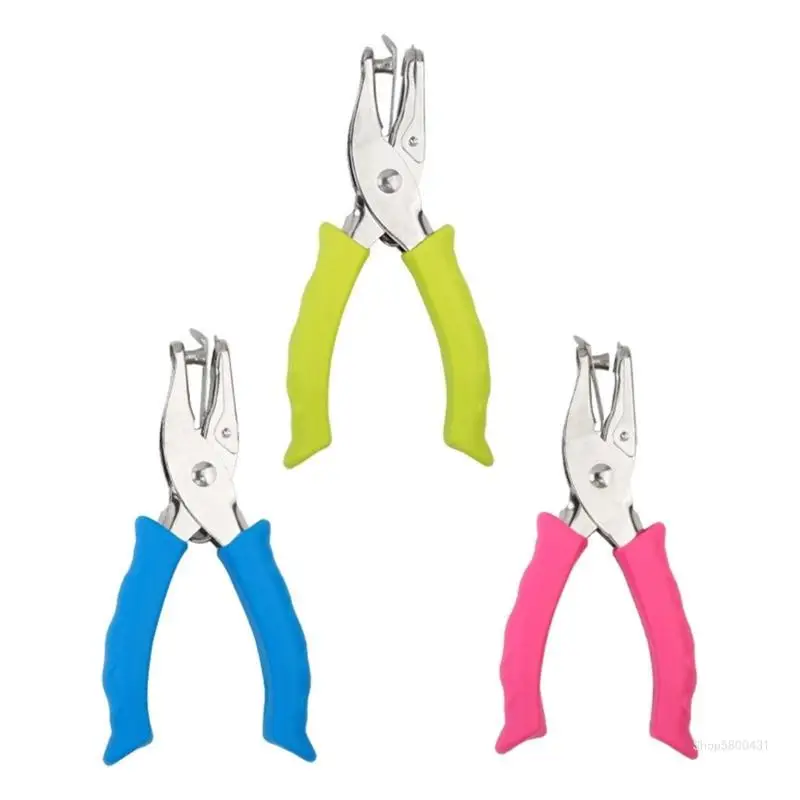 Paper Hole 6mm Handheld Single Hole Pliers Office School Supplies