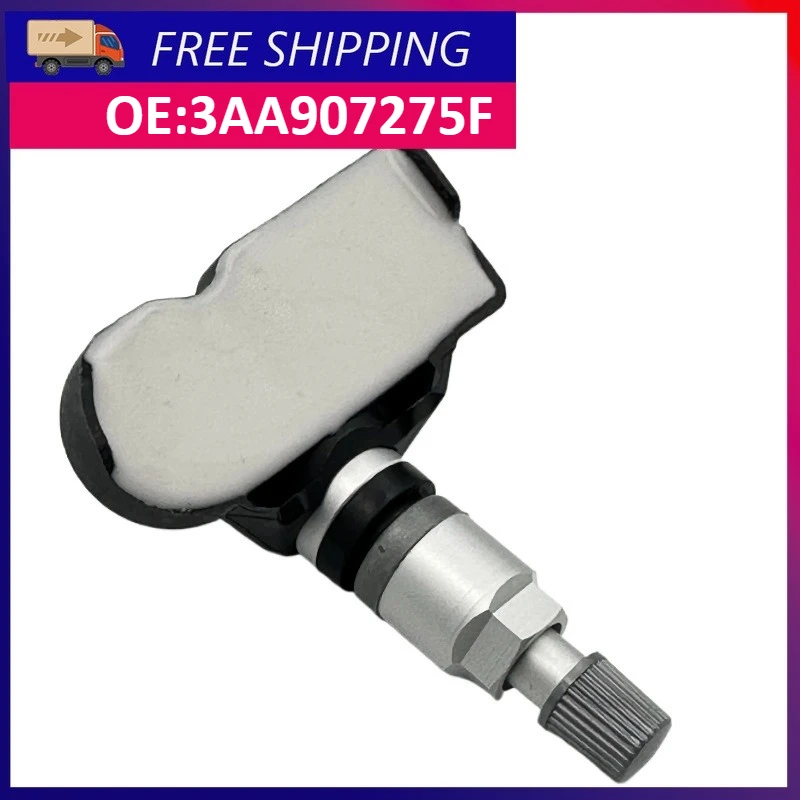 1/4PCS 3AA907275F TPMS Sensor Tire Pressure Monitor System For Volkswagen CC 2012-2017 Tiguan 2012-2018 TPMS Sensor 433MHZ