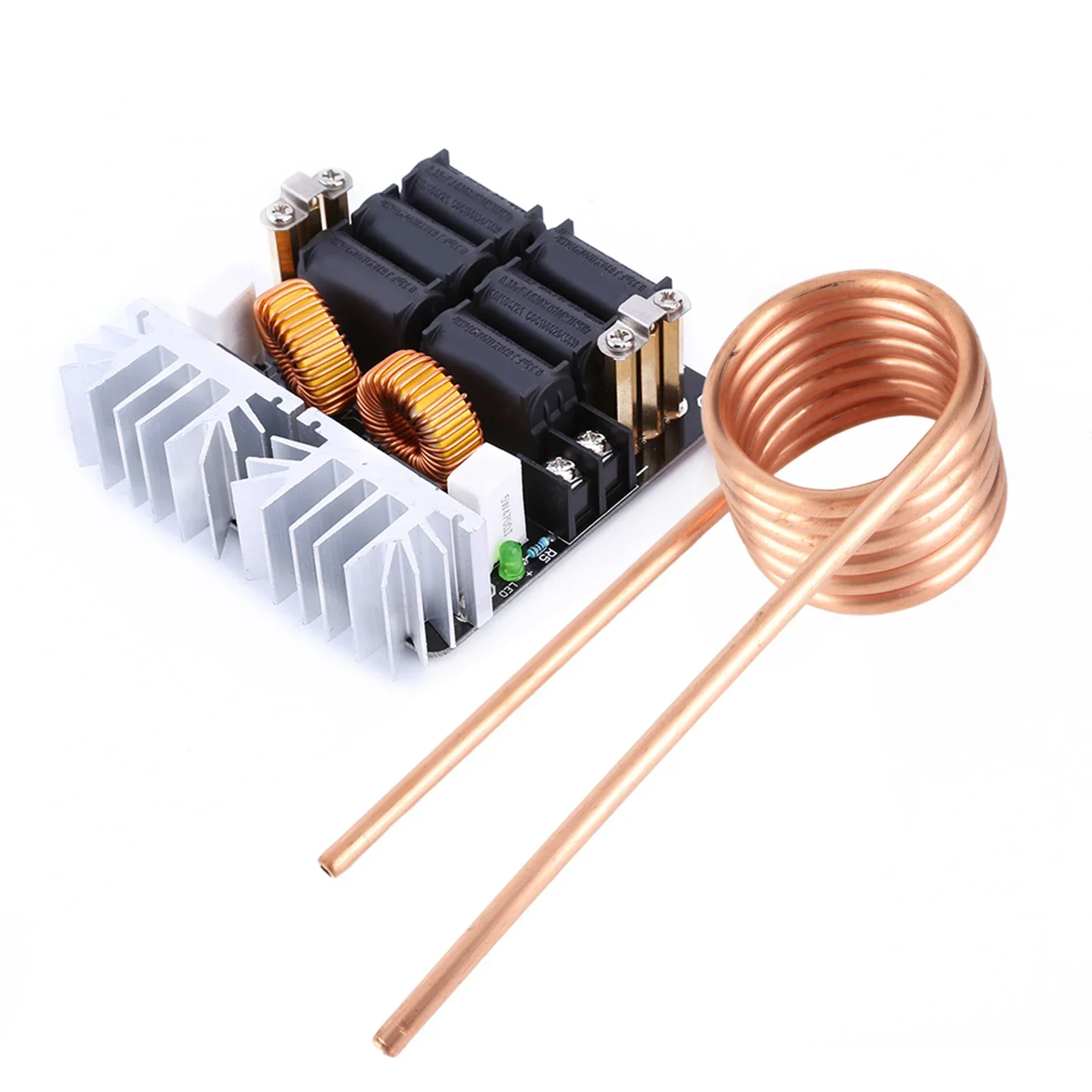 1000W Driver Board Heating Board 1000W ZVS Low Voltage Induction Heating Board Module Flyback Driver Heater DIY Heating Module