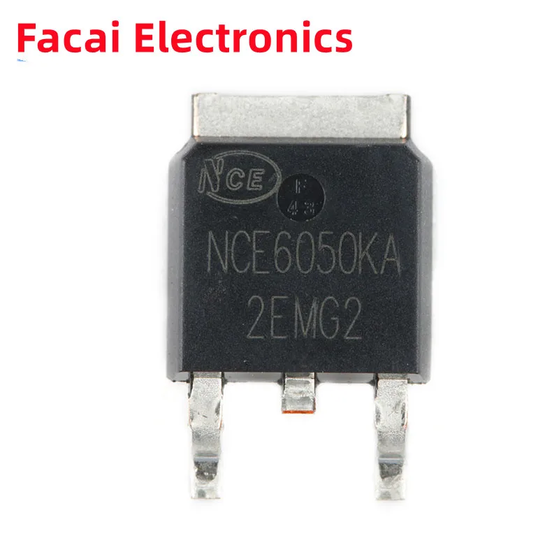 50pcs/10pcs NCE6050KA NCE6050K NCE6050 TO-252-2 60V/50A N-channel MOS Field Effect Tube IC Chip SMD Integrated Circuit