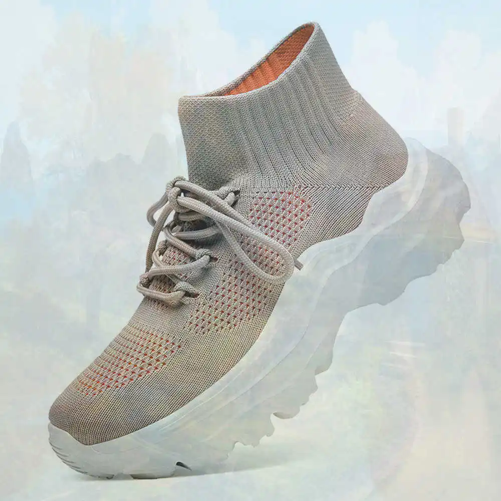 

Spring-autumn High Sole Men Black High Top Sneakers Spring Ankle Boots Shoes Purple Boots Sport Resell Tines