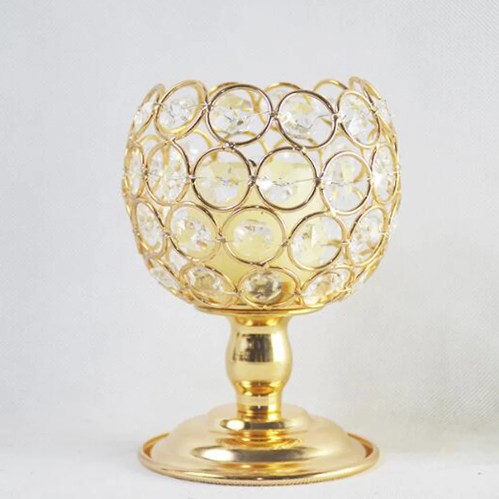 

2 Pcs Candlestick Taper Holder Home Decor Desktop Adornment European Style