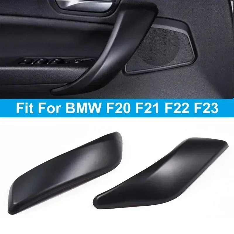 Car Interior Door Handle Panel Pull Cover Matte Black For BMW 1 Series F20 F21 F22 2012 2013-2018 2 Series F22 F23 2014-2019