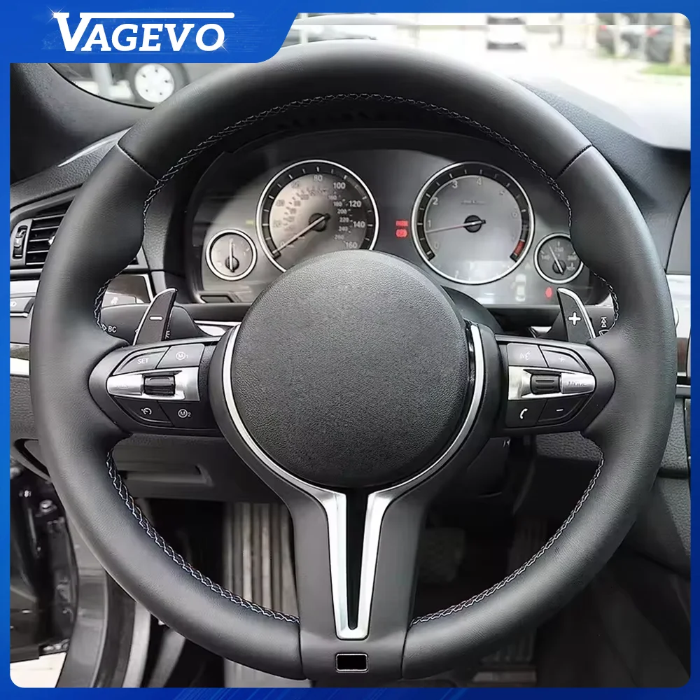 

M Performance Leather Sport Steering Wheel Manual Automatic Interior For BMW F10 F11 F15 F16 F20 F30 F31 F32 F36 M3 M5