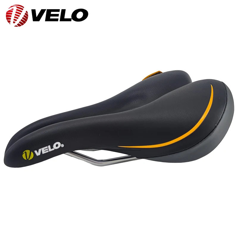 VELO VL-4126 Designed for Women PU Hollow Breathable Comfortable Road Bike MTB Mountain Bicycle Saddle Cushion Cycling Parts