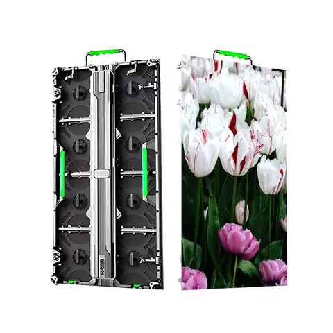 500x500Cabinet P2.9 P3.91Outdoor Installation Rental LED Screen Display Video Wall Panel Stage