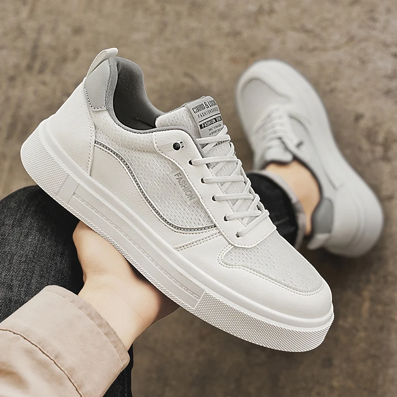 Scarpe da skate estive da uomo in mesh traspirante_voghion.com