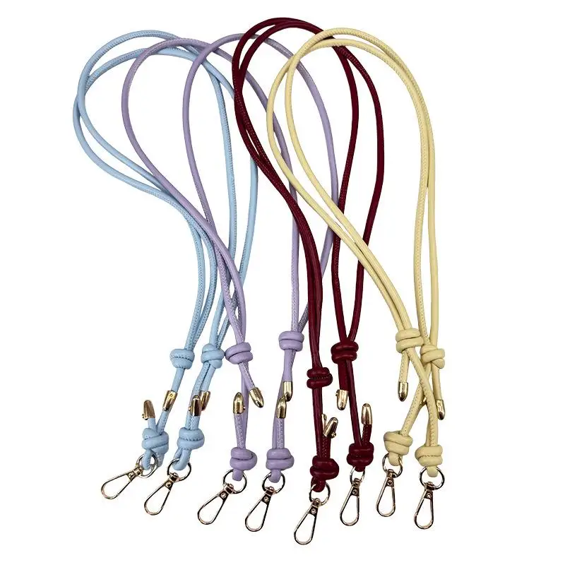 1Pcs Adjustable Leather Bag Strap Crossbody Shoulder Replacement with Metal Clasp for Handbag Purse Fashion Accessories