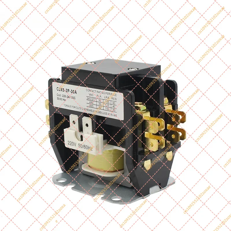 for ManHua CJX9 2P 240V Magnetic Contactor Air Conditioner Elevator AC Power Contactor