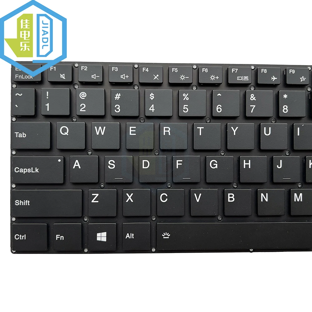 Newly US English Keyboard For V6206A NB-17-6206A-10-B0-US Black No Frame Keyboard Replace