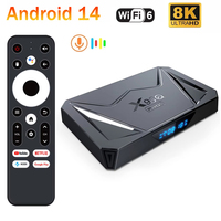 Smart TV BOX X96Q PRO PLUS Android 14 TV Box Allwinner H728 Octa Core 1000M Wifi 6 Support 8K HD Media Player Set Top Box