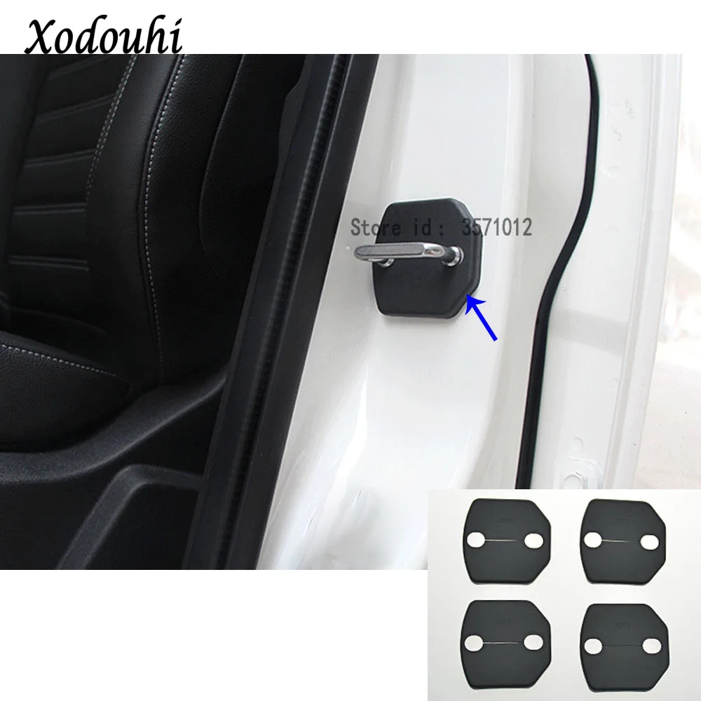For Ford Kuga Escape 2013 2014 2015 2016 2017 2018 2019 2020 Anti Rust Water Proof Door Lock Keys Key Buckle Frame Trim Stick
