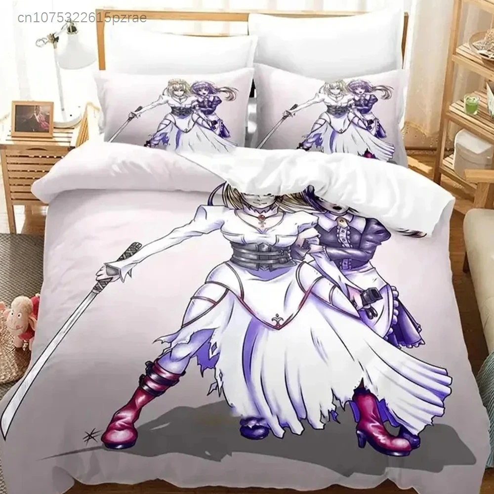 Anime Murder Princess Bedding Set For Bedroom Soft Modern Bedspreads Comefortable Kids Duvet Cover Quilt Cover And Pillowcase
